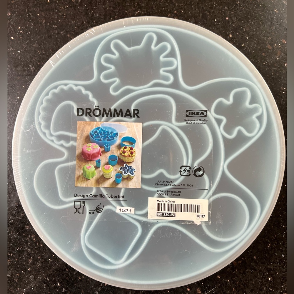 NEW IKEA Drömmar 13 Piece Pastry Cookie Biscuit Cutter Set by Camilla Tubertini